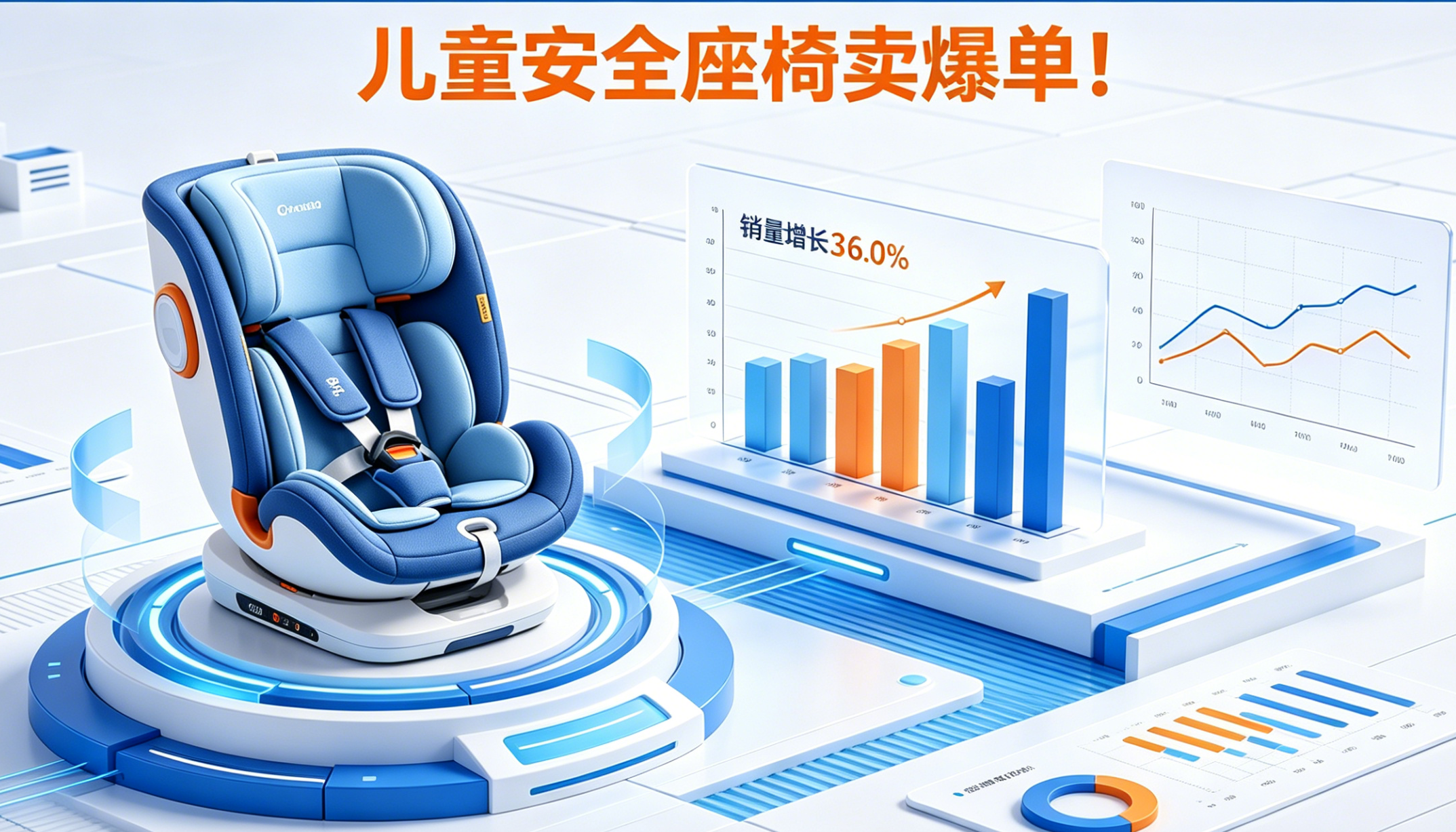 销量增长36.0%,儿童安全座椅热销!《2026年4月电商平台数据分析报告-安全座椅》发布
