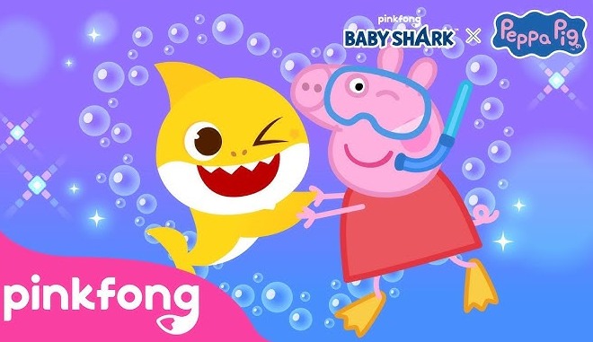 The New Baby Shark x PEPPA PIG Collaboration