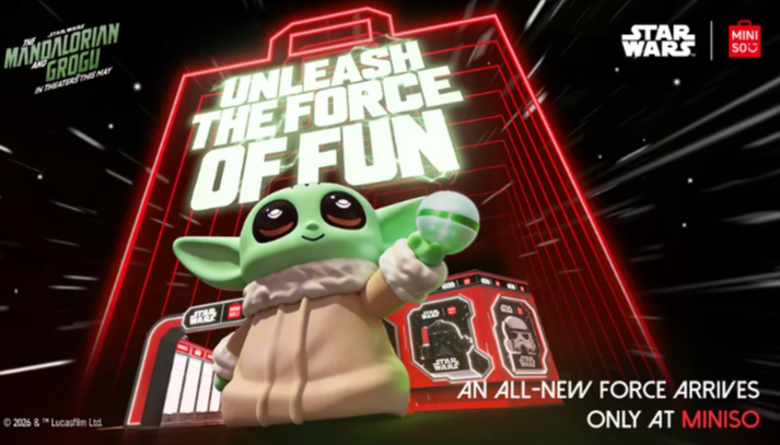 MINISO Launches 'Star Wars' Collection with North American Pop-Up Tour