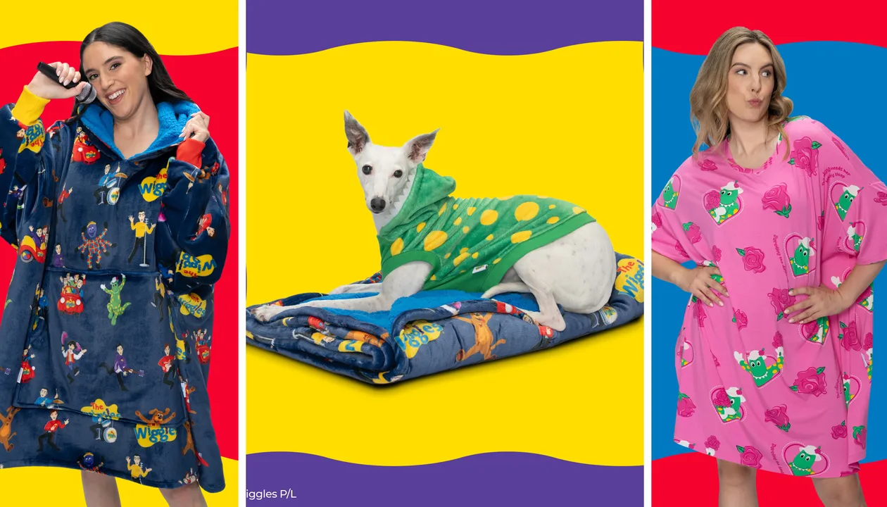The Oodie Launches Official the Wiggles Collection