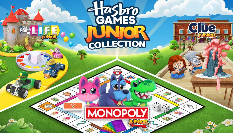 Outright Games Launches Hasbro Games Junior Collection With Three Digital Board Games