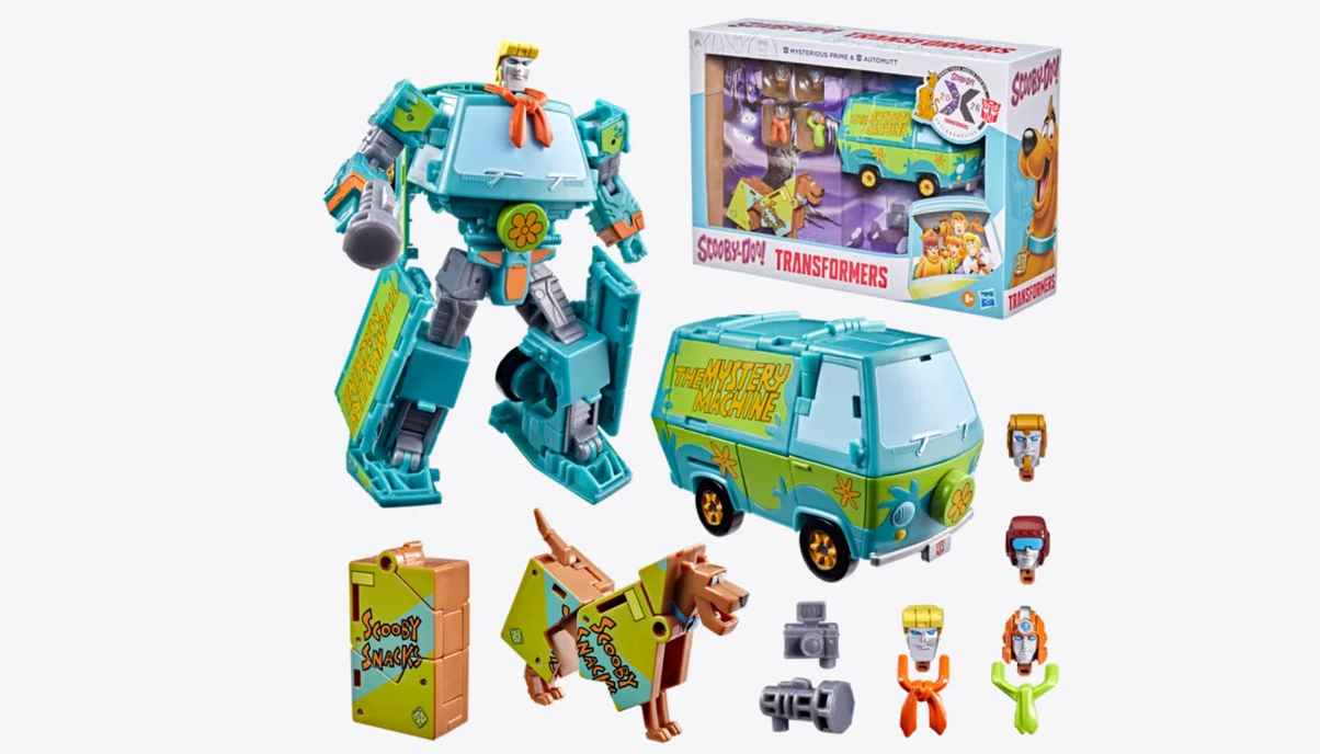 Hasbro Unveils Transformers and Scooby-Doo Collaborative Action Figure Set