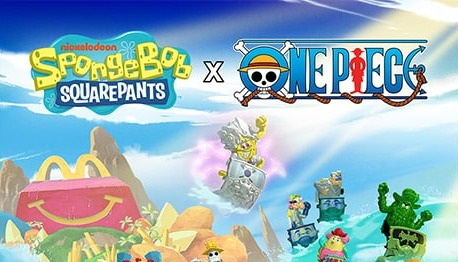 McDonald’s Makes Waves with SpongeBob X One Piece Happy Meal Toys