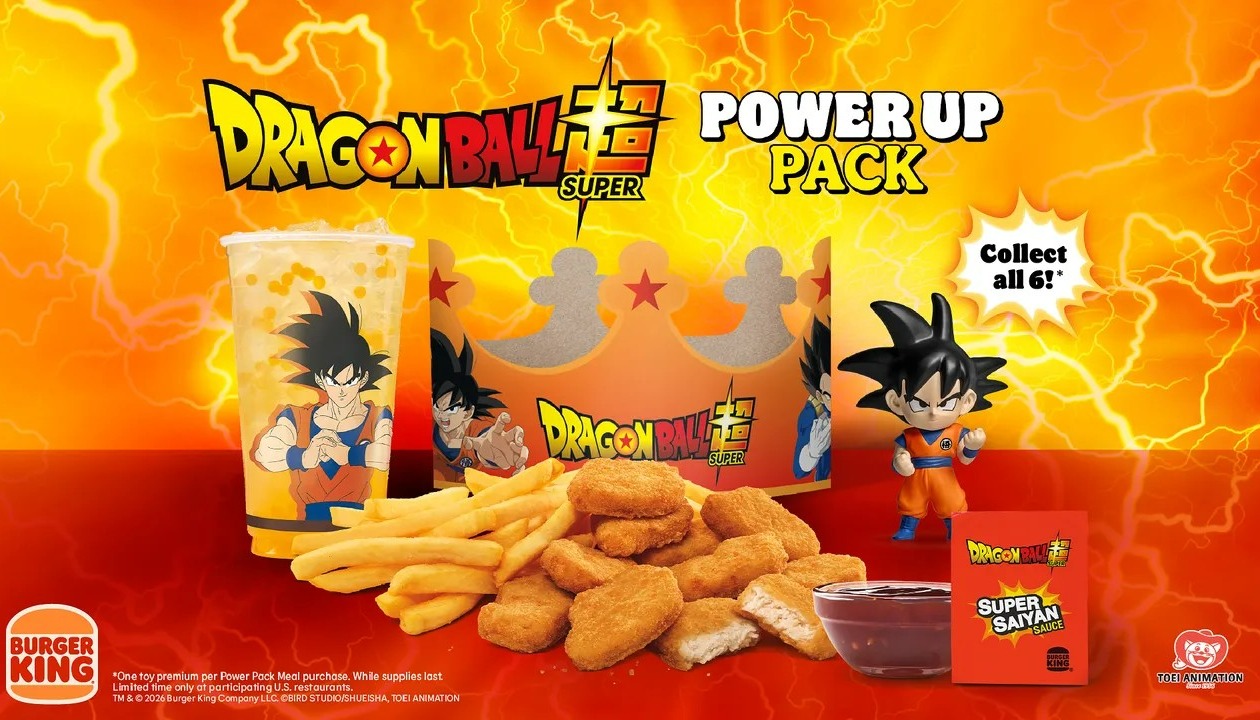 Burger King Launches 'Dragon Ball Super' Menu With Exclusive Figurines