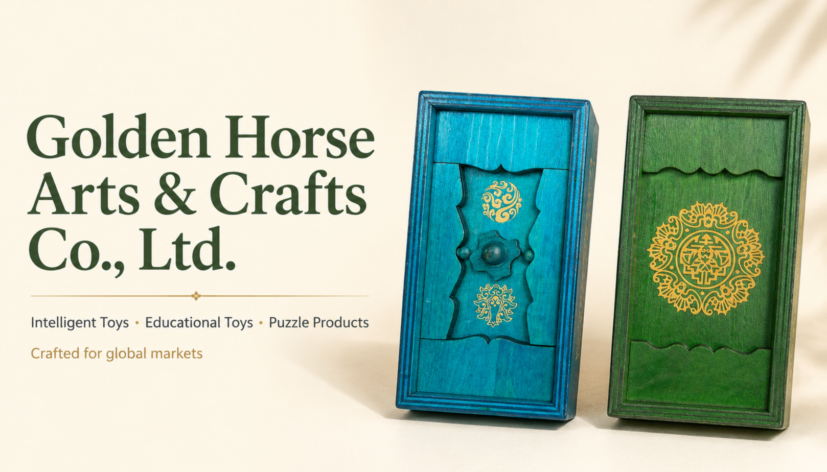 CSI-Certified Golden Horse Arts & Crafts Brings Smart Wooden Educational Play to Global Toy Markets