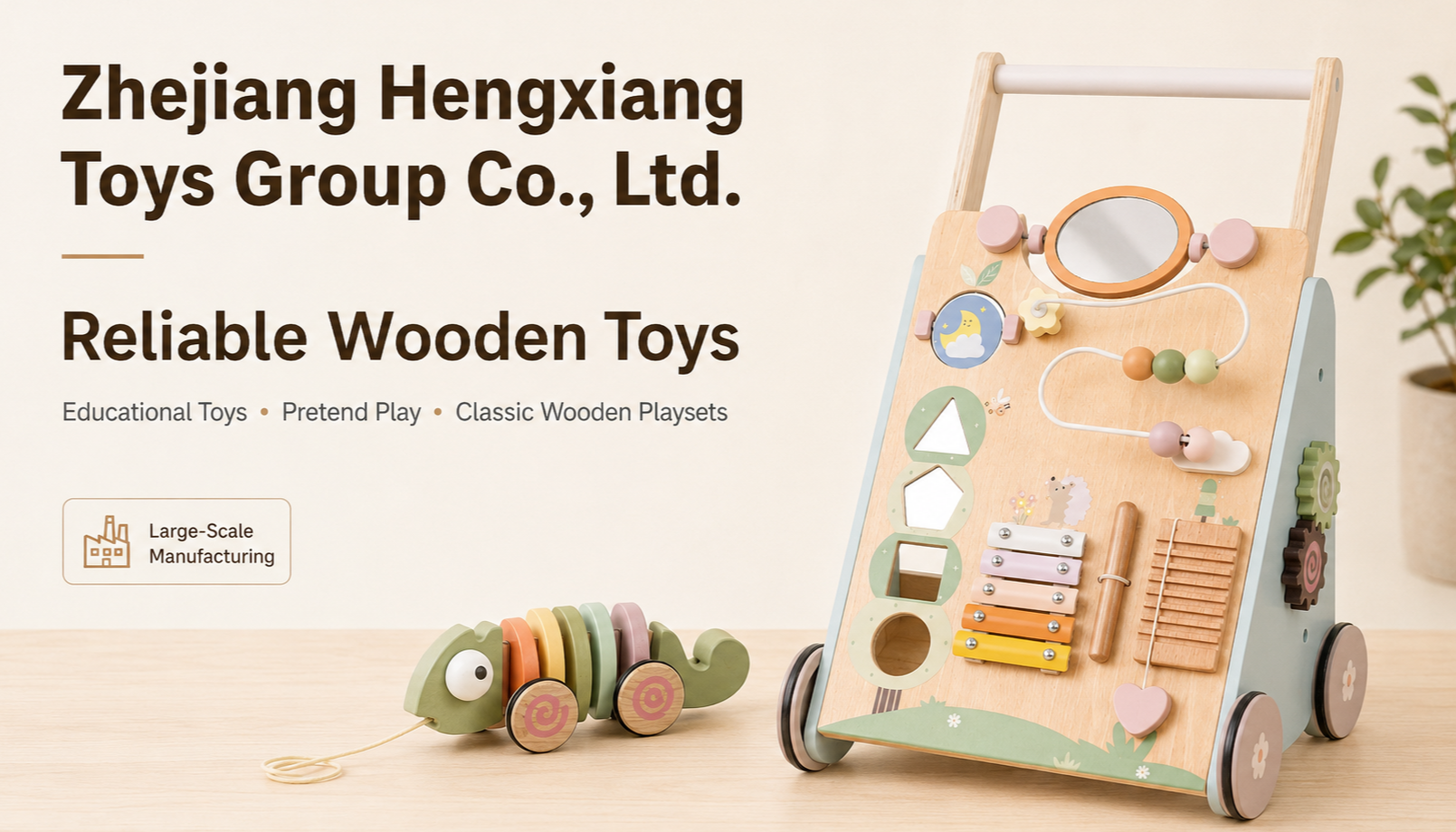 CSI-Certified Hengxiang Showcases High-Tech Wooden Toy Manufacturing for Global Buyers