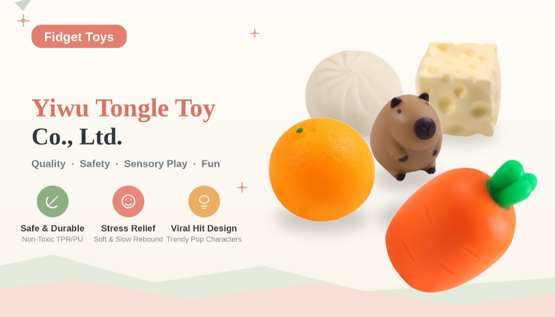 CSI-Certified Tongle Leads Novelty & Sensory Stress-Relief Toy Manufacturing for Global Sourcing