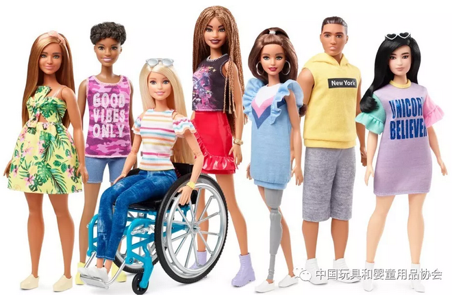 芭比（Barbie）新品“残障娃娃”，让孩子体验真实的世界