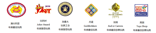 DJECO荣膺许多奖项.png DJECO荣膺许多奖项.png