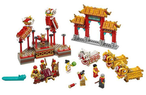 发力中国市场,乐高第二届进博会发布中国传统节日玩具套装