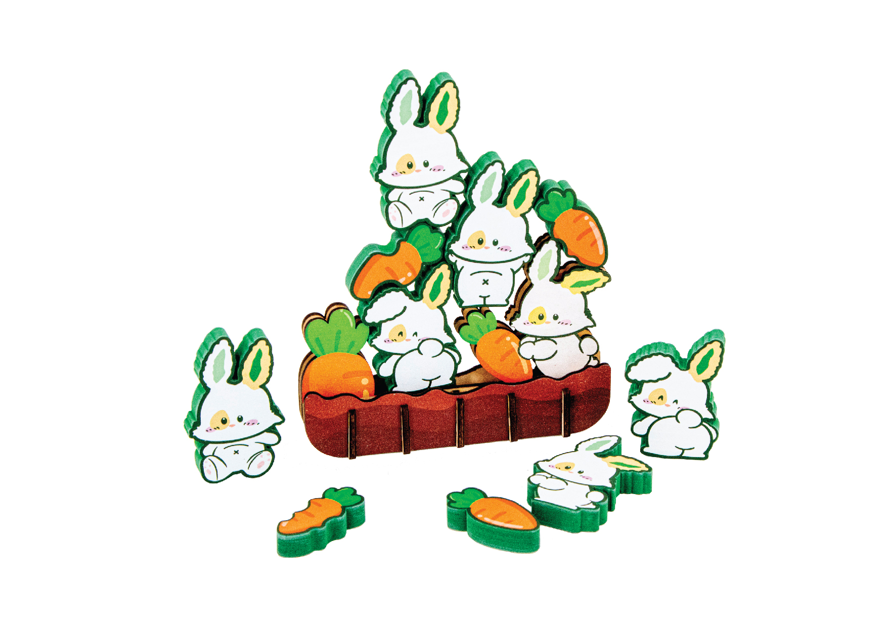 Robbi the Bunny Pile Game