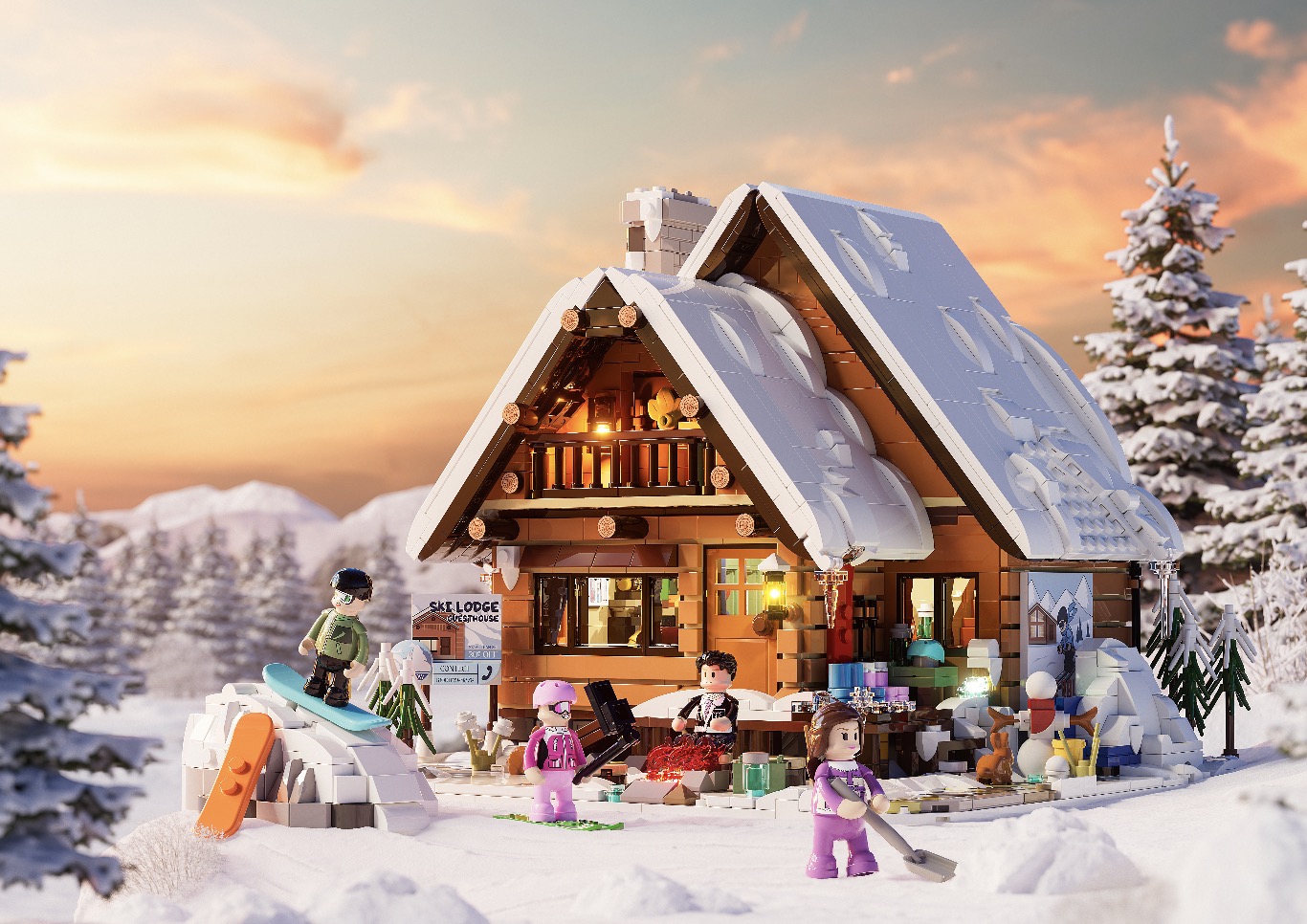 滑雪小屋