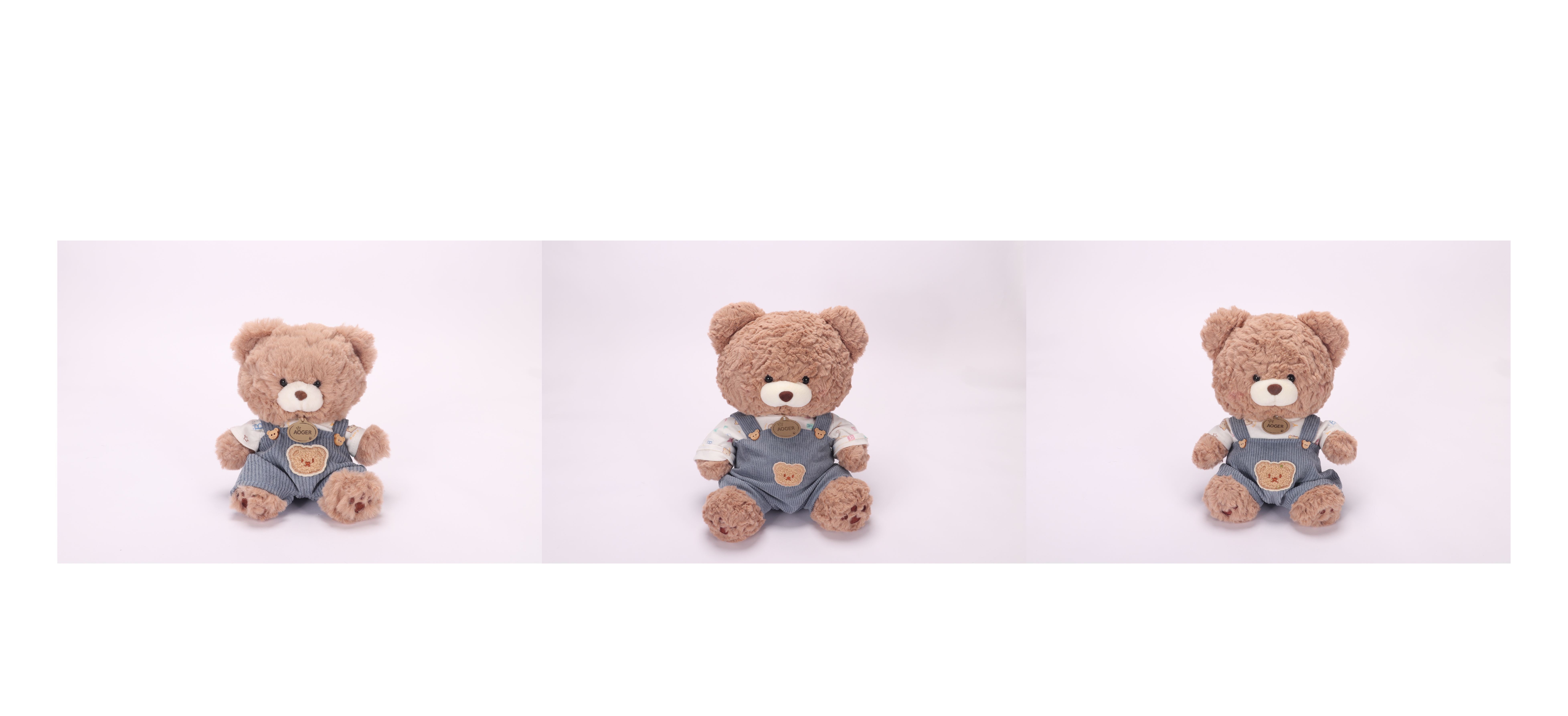 Brave Bear坐姿熊-蓝两件套