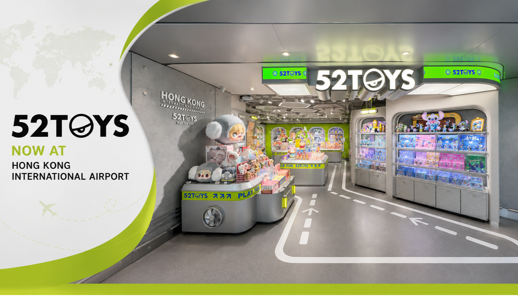Bringing Hong Kong Culture into a Toy Store: 52TOYS Opens Airport Exclusive Store in Hong Kong