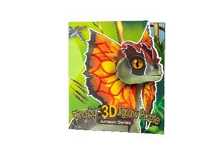 Jurassic Book Series 1 -Dilophosaurus & Campylognathoides