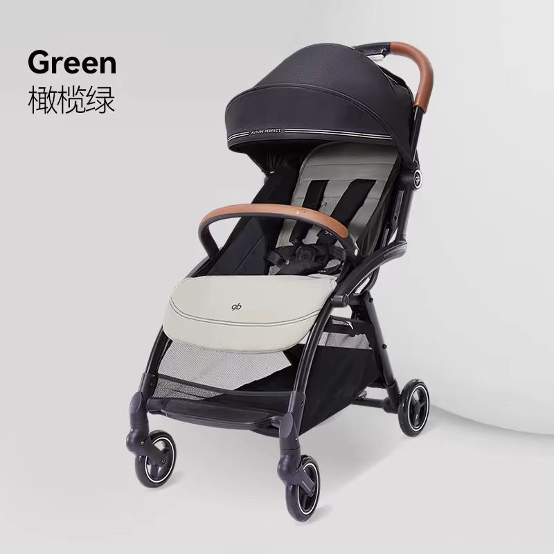 安全四轮婴儿推车轻便可坐可躺便携宽大宝宝手推车