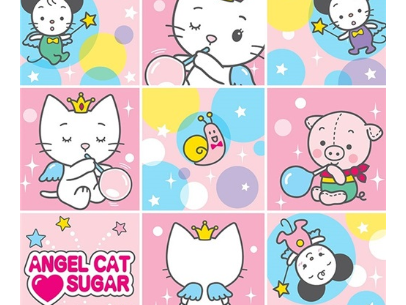 天使猫Angel Cat Sugar授权合作案例示意