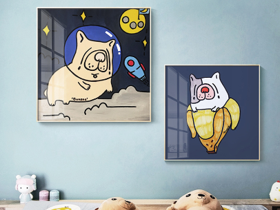 YUIHOME寓义家居X王香蕉联名装饰画