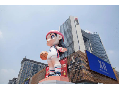 “LAURA·篮球城市”落户东莞CBD海德广场X11