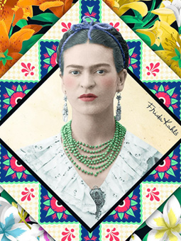 墨西哥殿堂艺术家Frida Kahlo