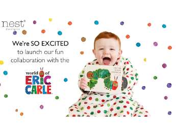Eric Carle|Nest Designs联名限定婴童服