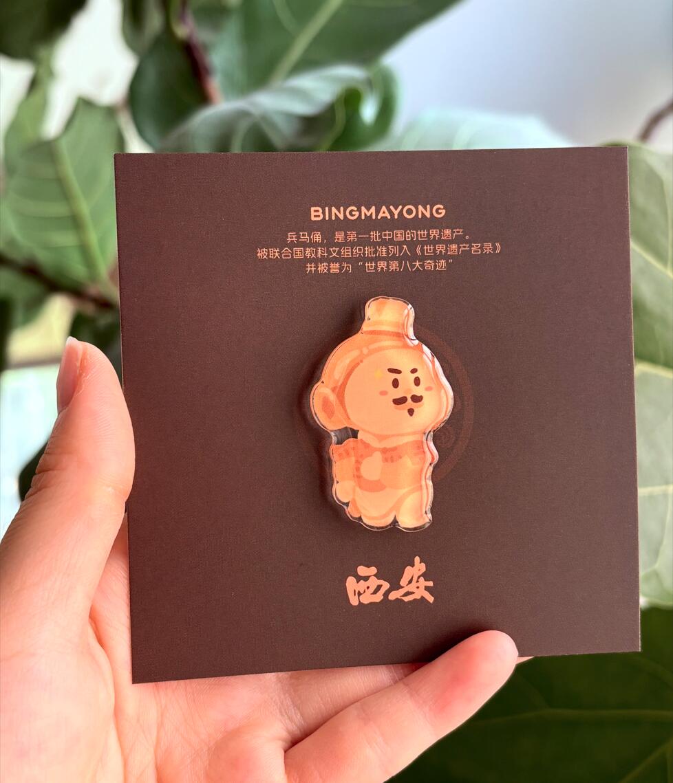 迷你兵马俑冰箱提