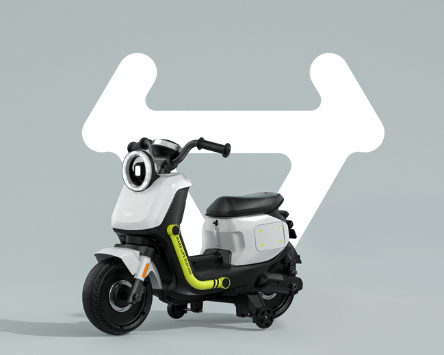 小牛U2正版授权儿童摩托车