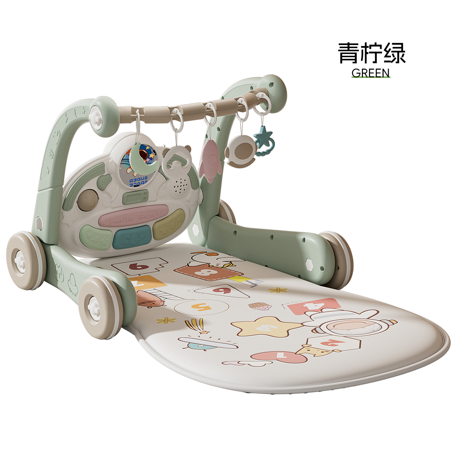 宝宝脚踏琴