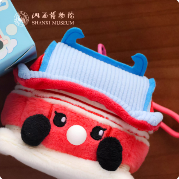 檐之.有物系列毛绒玩具-南禅寺款