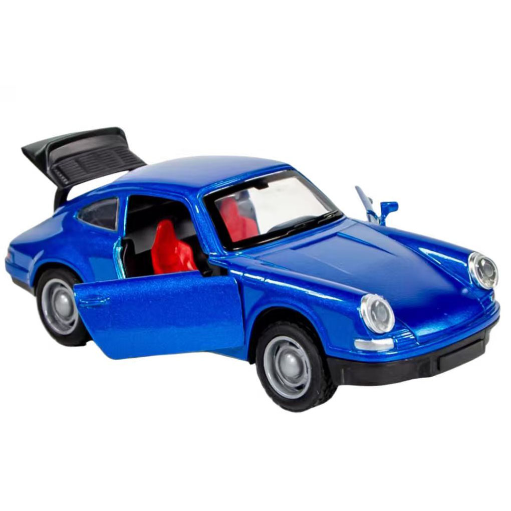 Diecast Model Pull-Back Three-Door Retro Classic Car (1:36)