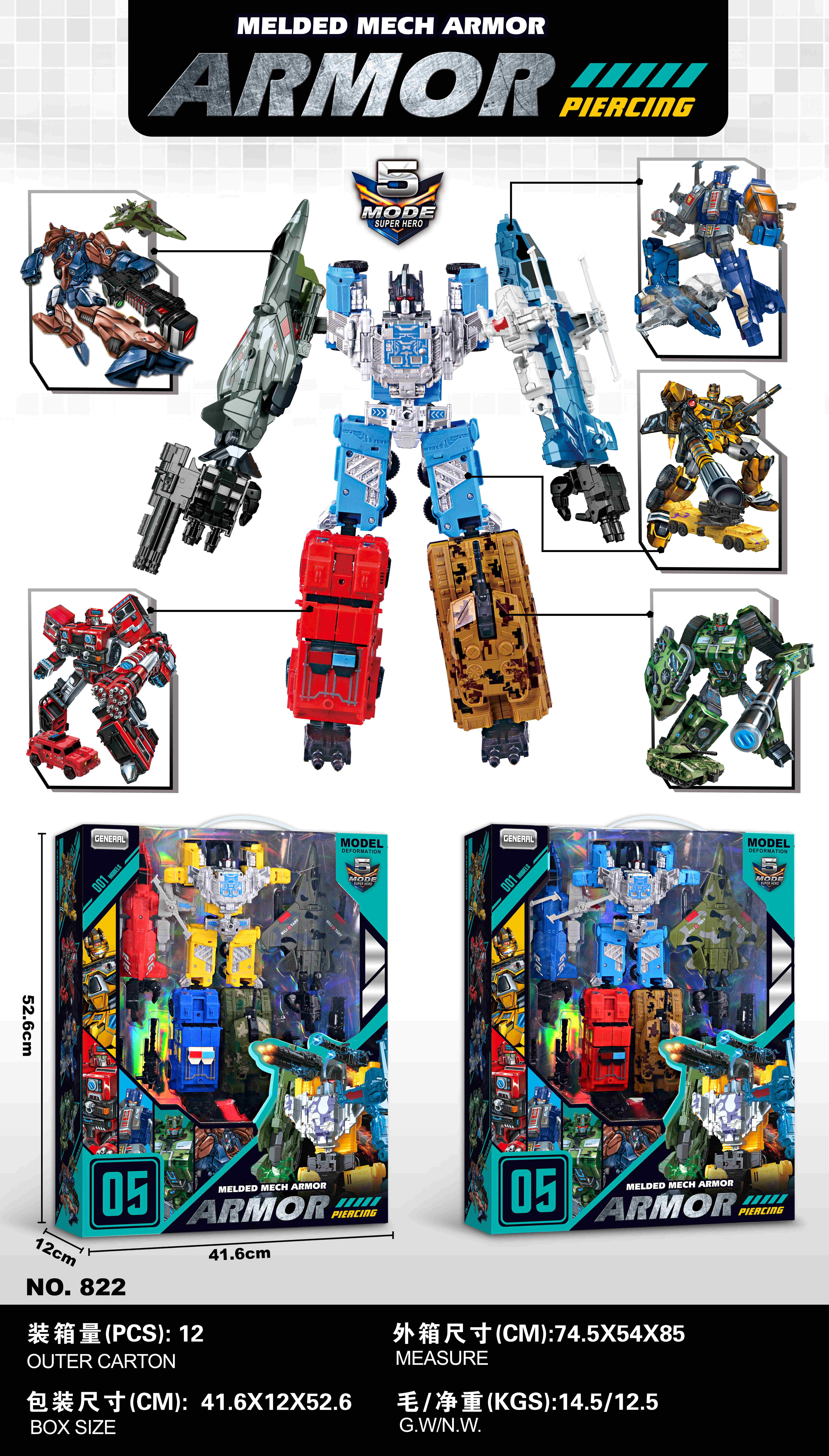 Deformation toys