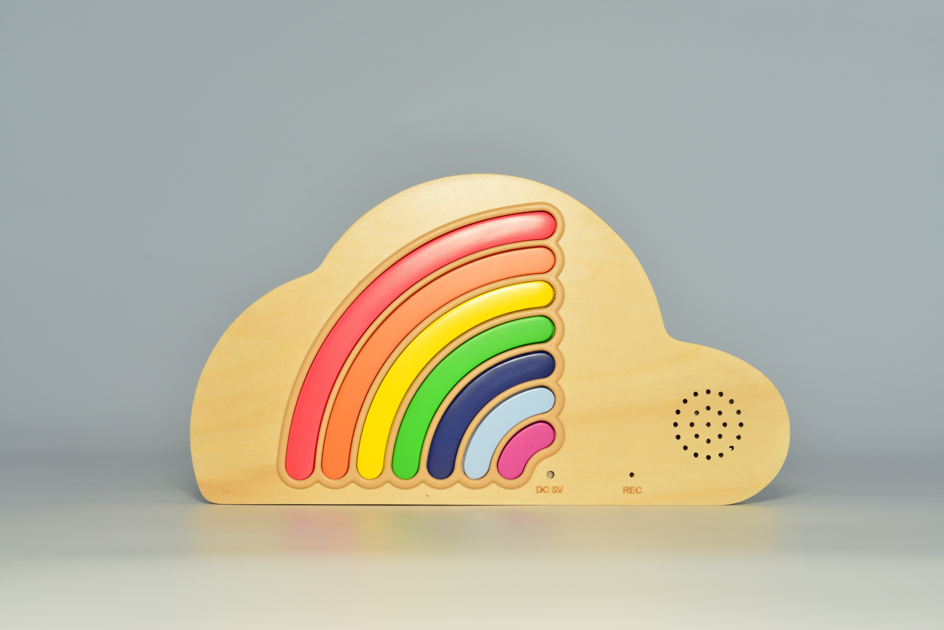 TOG Wooden Rainbow Recordable Board