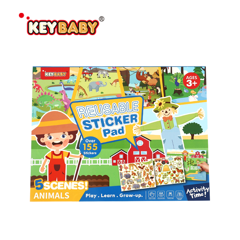 Reusable Sticker Book