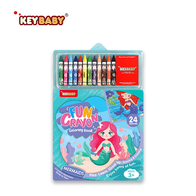 Digital Crayon Coloring Book