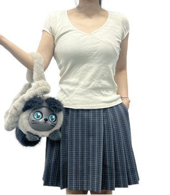 赛赛猫 AI 智能玩偶挎包