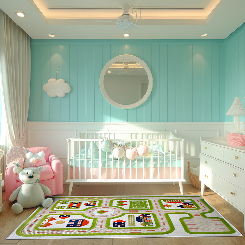 3D play rug