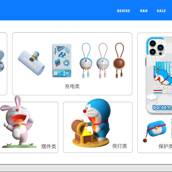 哆啦A梦IP洐生品
