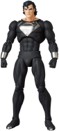 MAFEX DC漫画 超人之死与归来 氪星黑色战衣版超人 6寸可动人偶