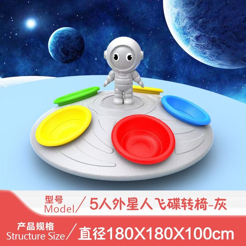 5人外星人飞碟