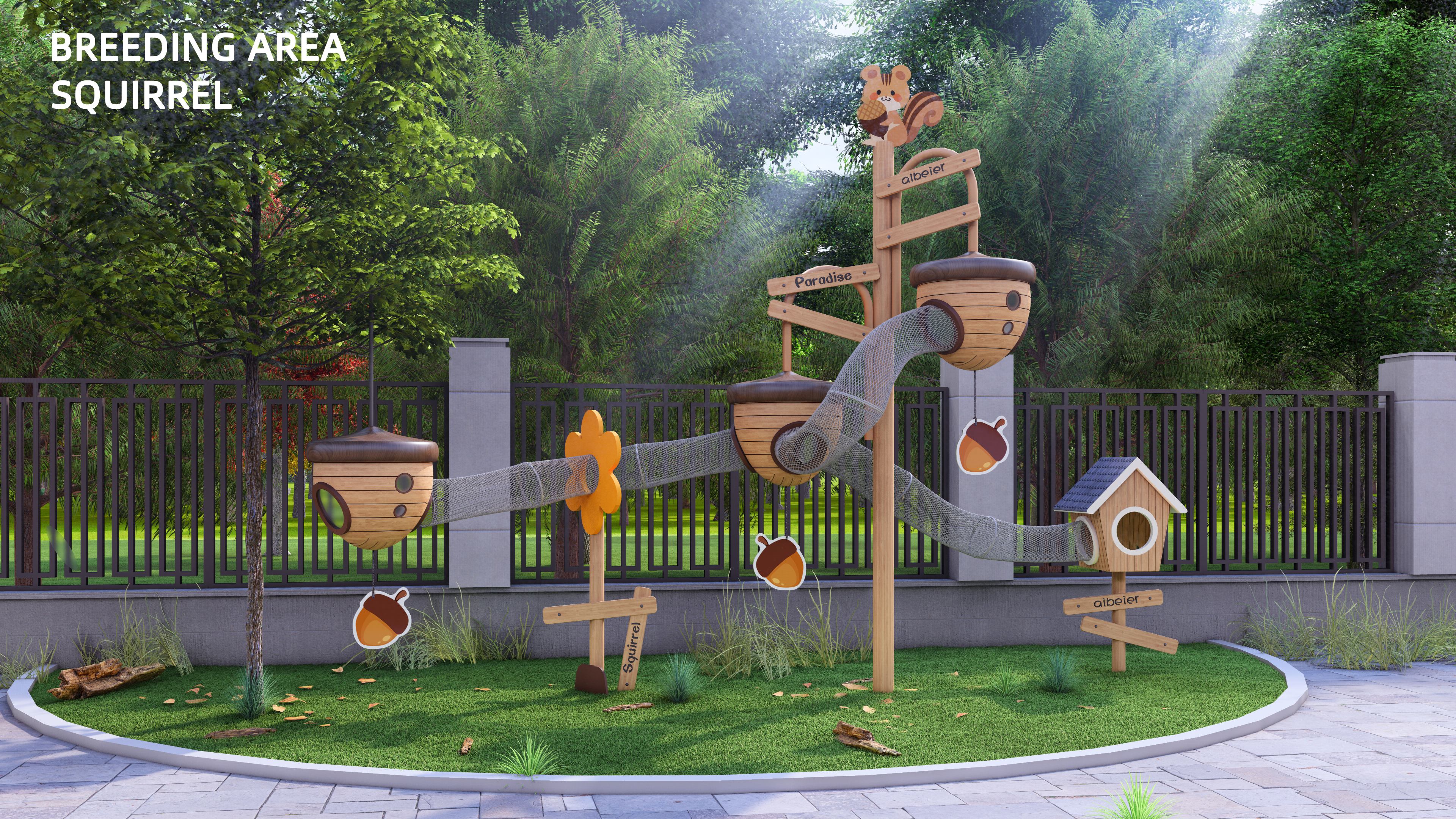 Squirrel Paradise B Series