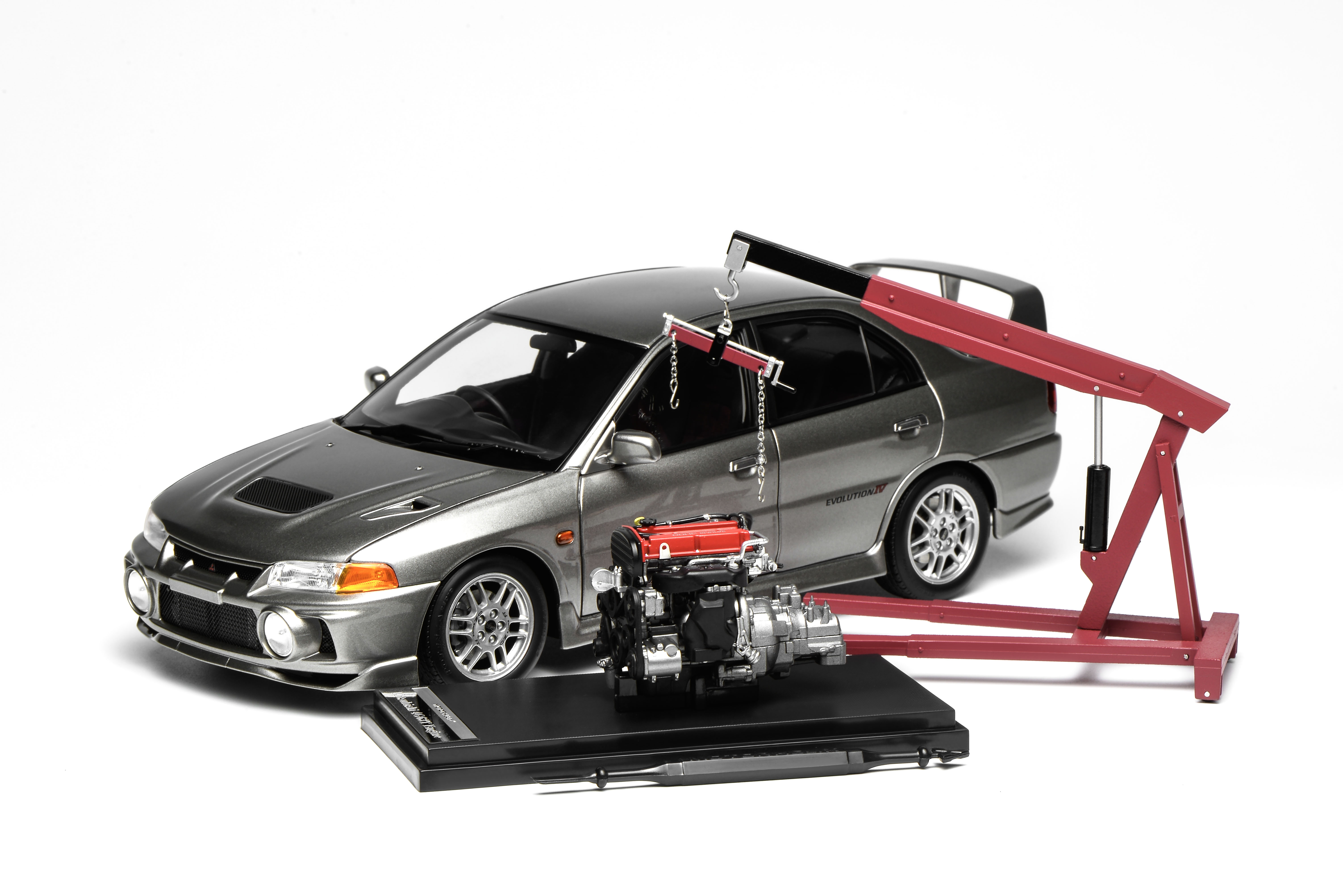 MH Mitsubishi Lancer Evolution IV  1/18 合金模型