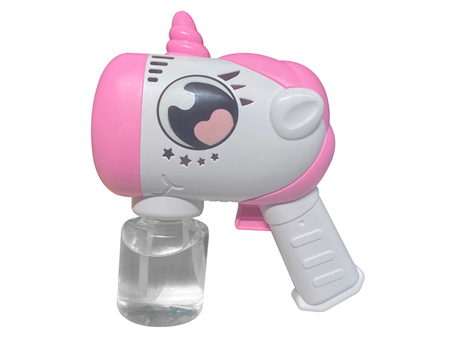 十孔独角兽泡泡枪配一瓶80ML水