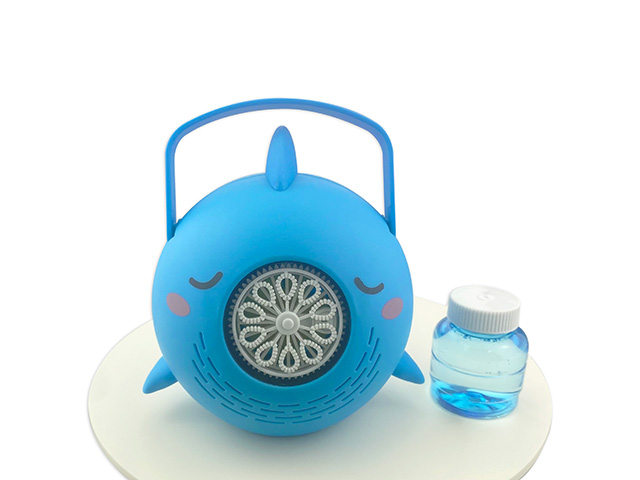 鲨鱼球十孔泡泡机配一瓶50ML水