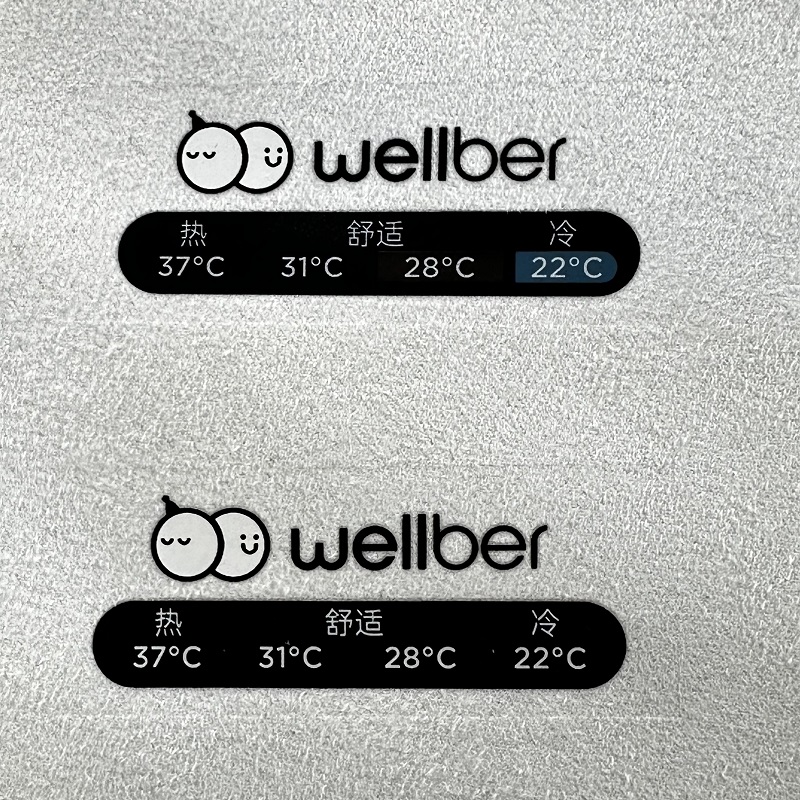 Smart Thermal-Sensing Seamless Childwear Tag