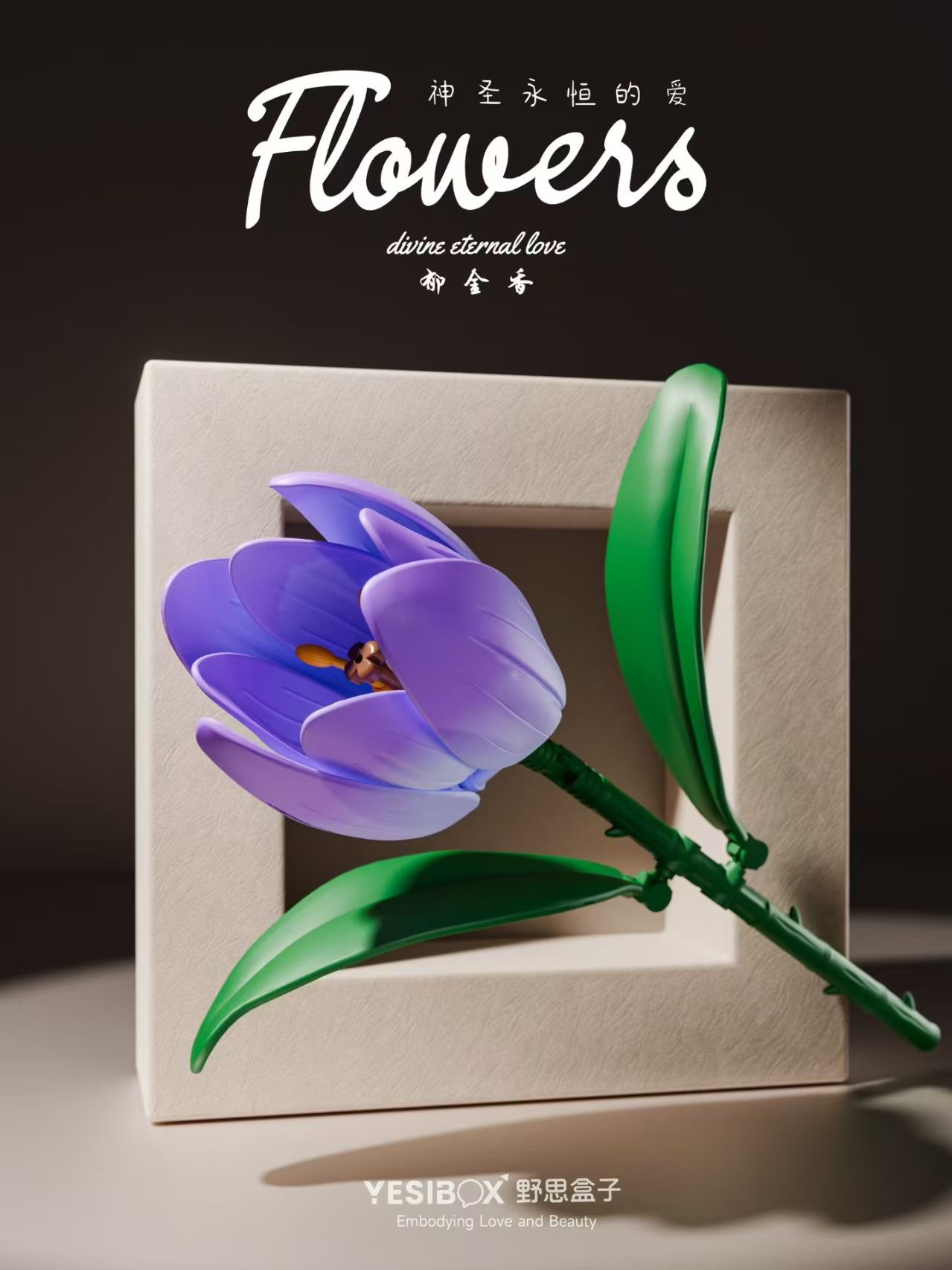 郁金香积木花