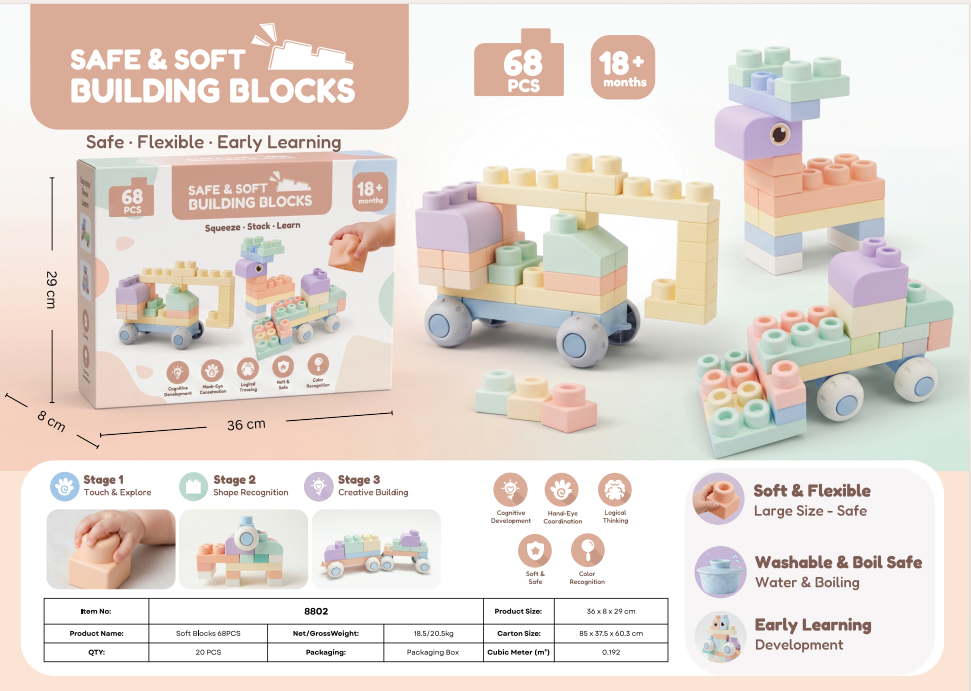 SAFE&SOFT BUILDING BLOCKS