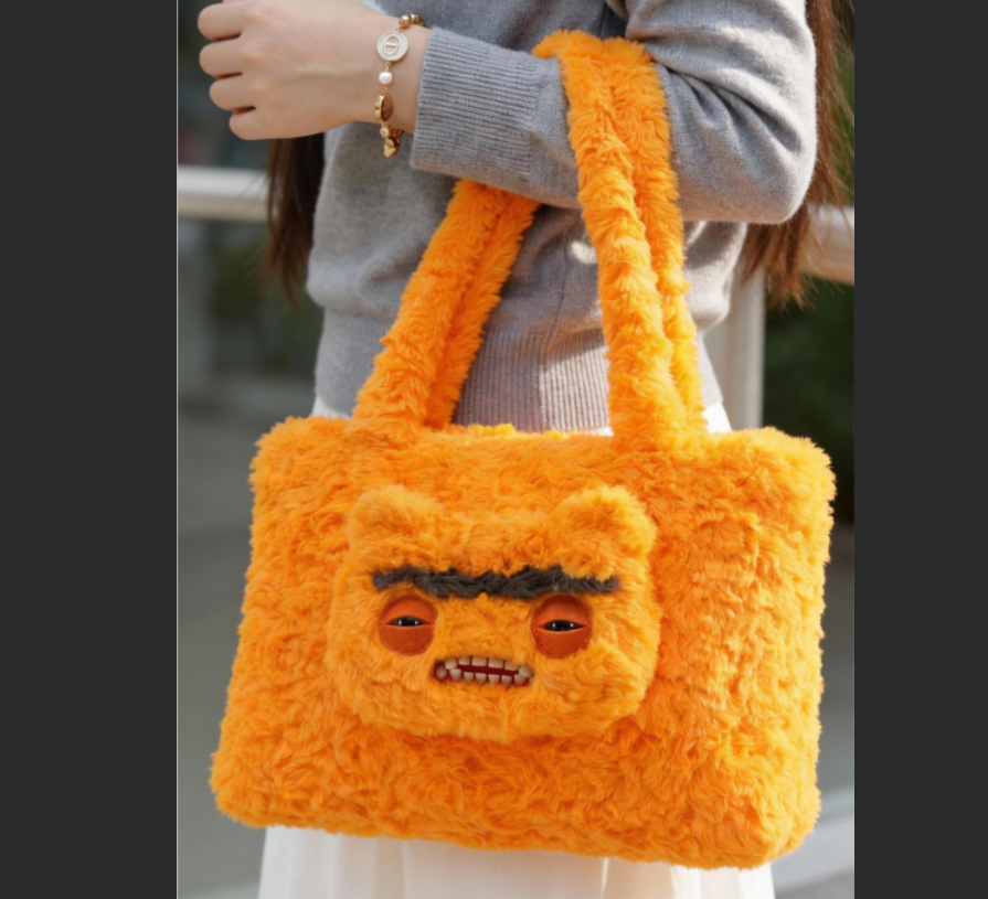 Fuggler Munch Munch-Mono-Orange handbag