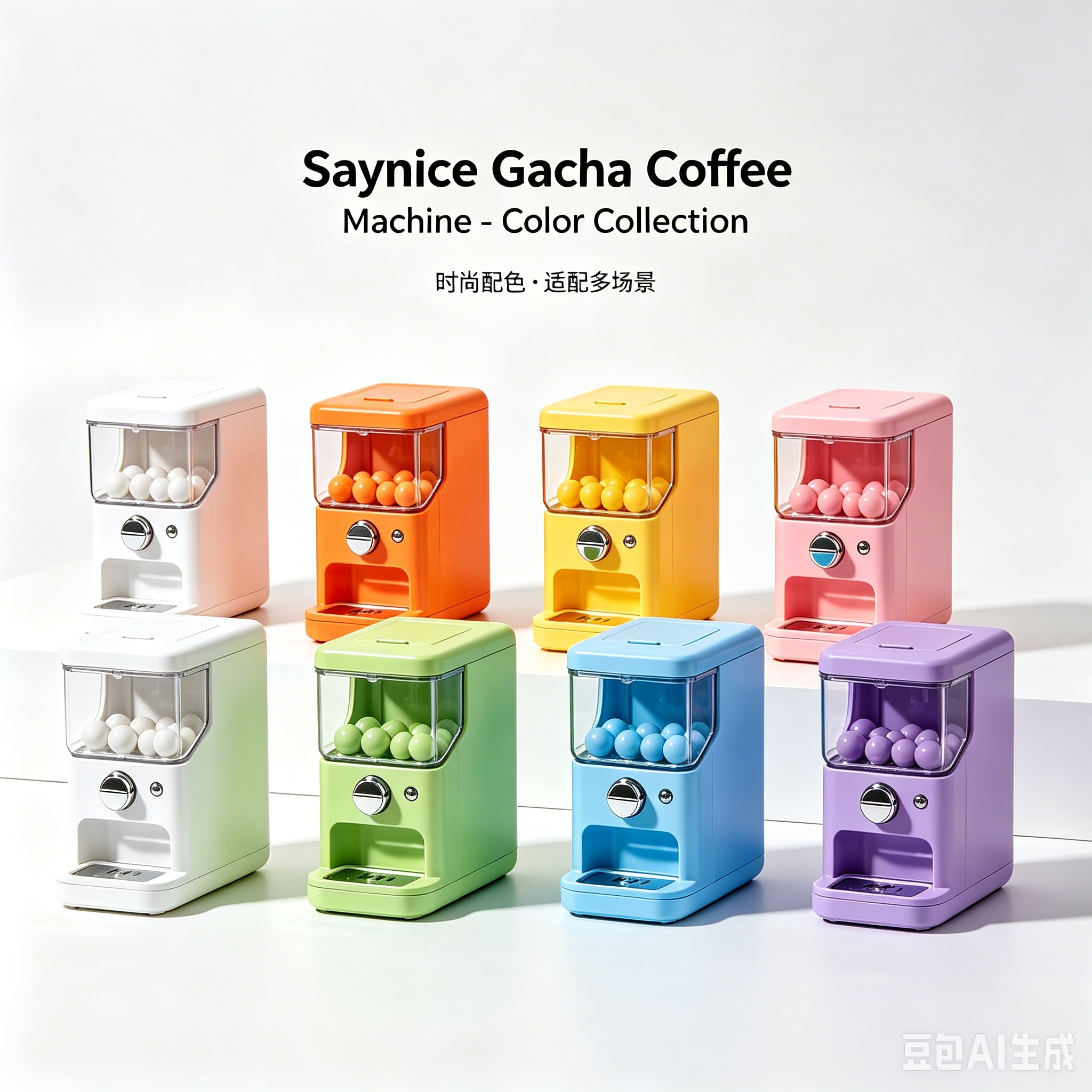 Saynice Gacha Coffee Machine - Color Collection