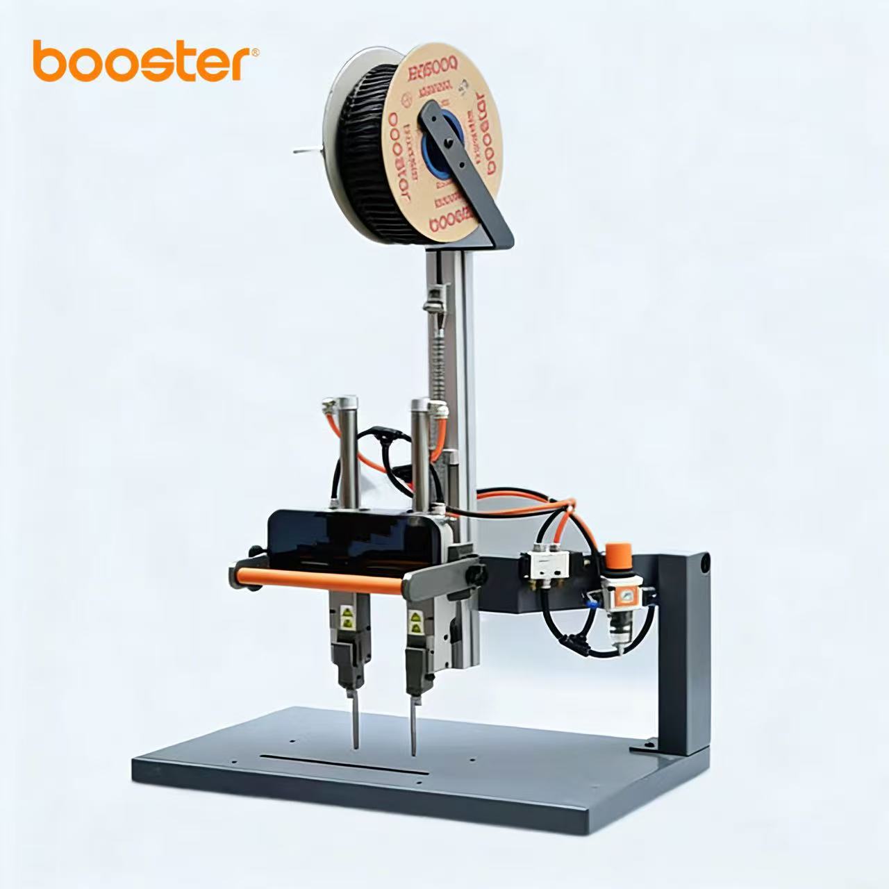 Elastic staple machine