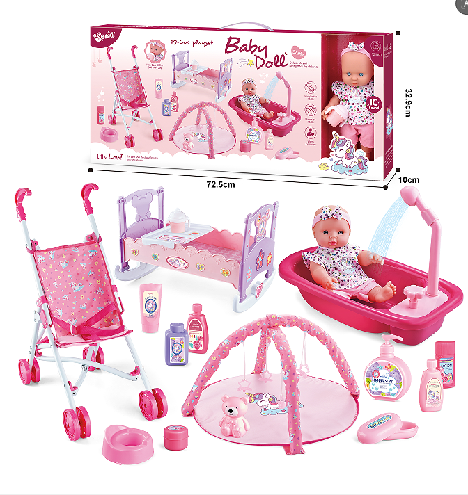 Eco-friendly Baby Doll Set SO-6918